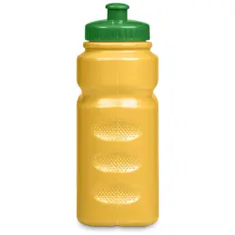 Altitude Fanflare Plastic Water Bottle Yellow Green Grip